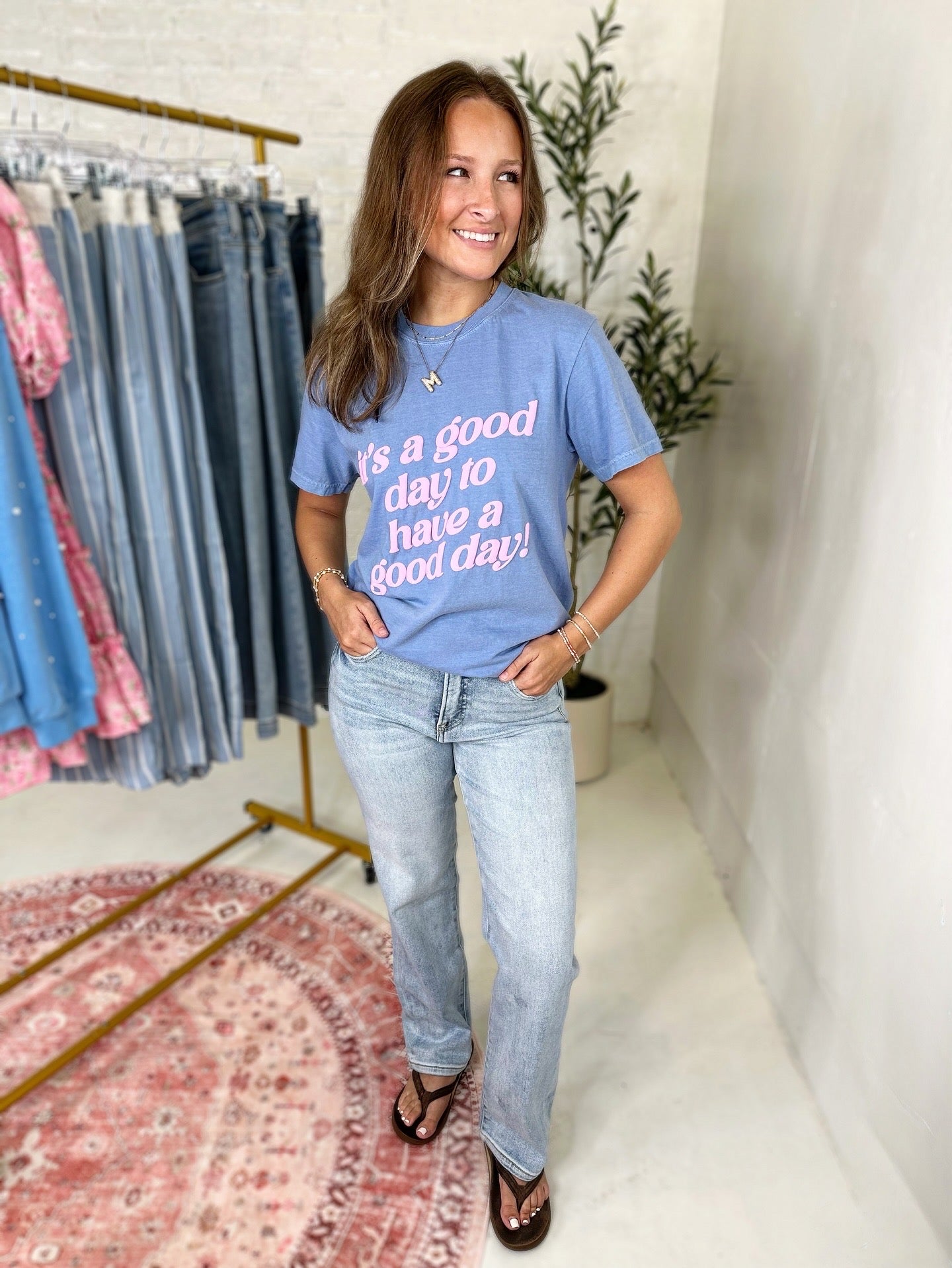 Fallon High Rise Crop Straight Jeans