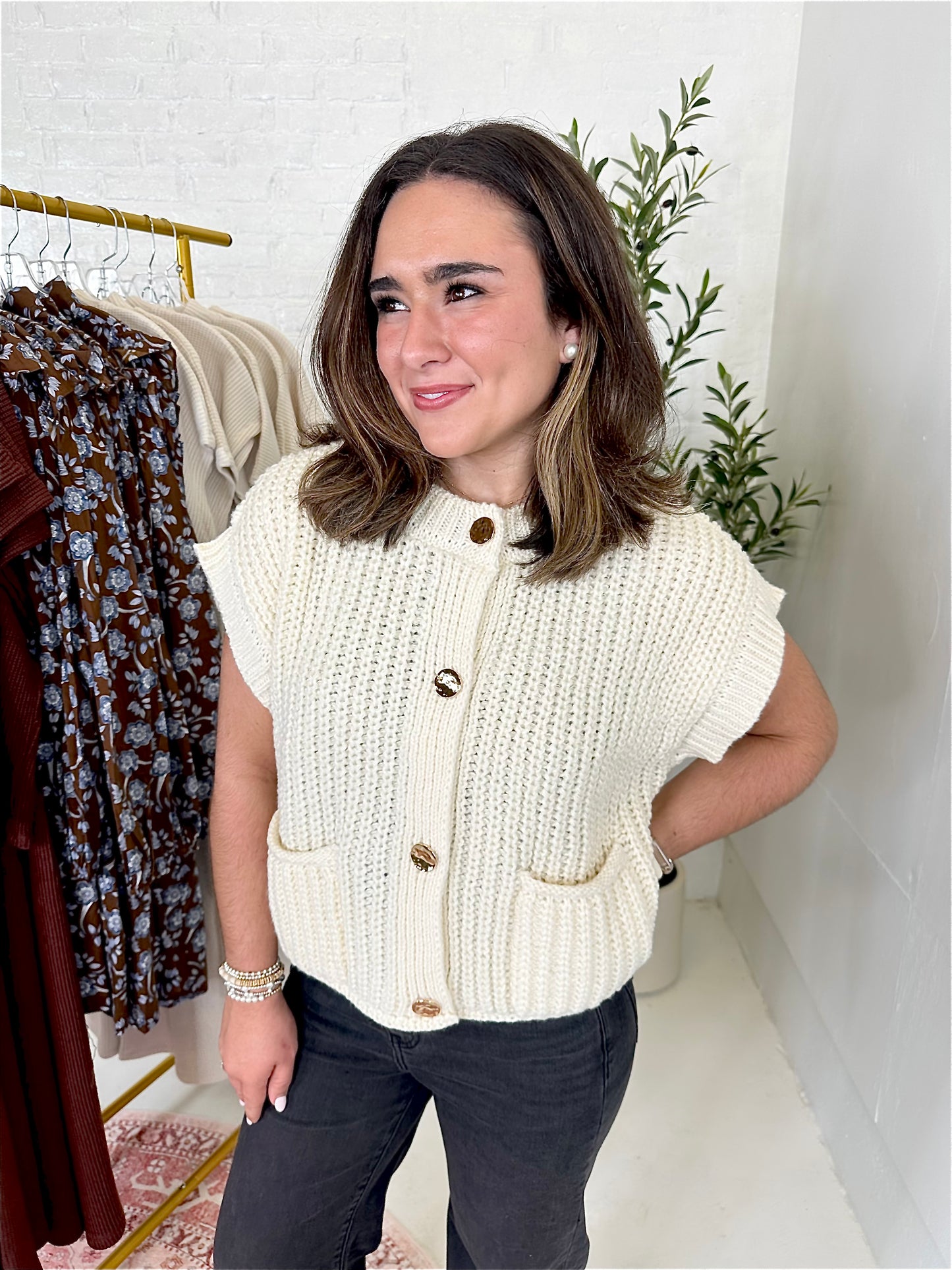 Gracie Knit Sweater Top