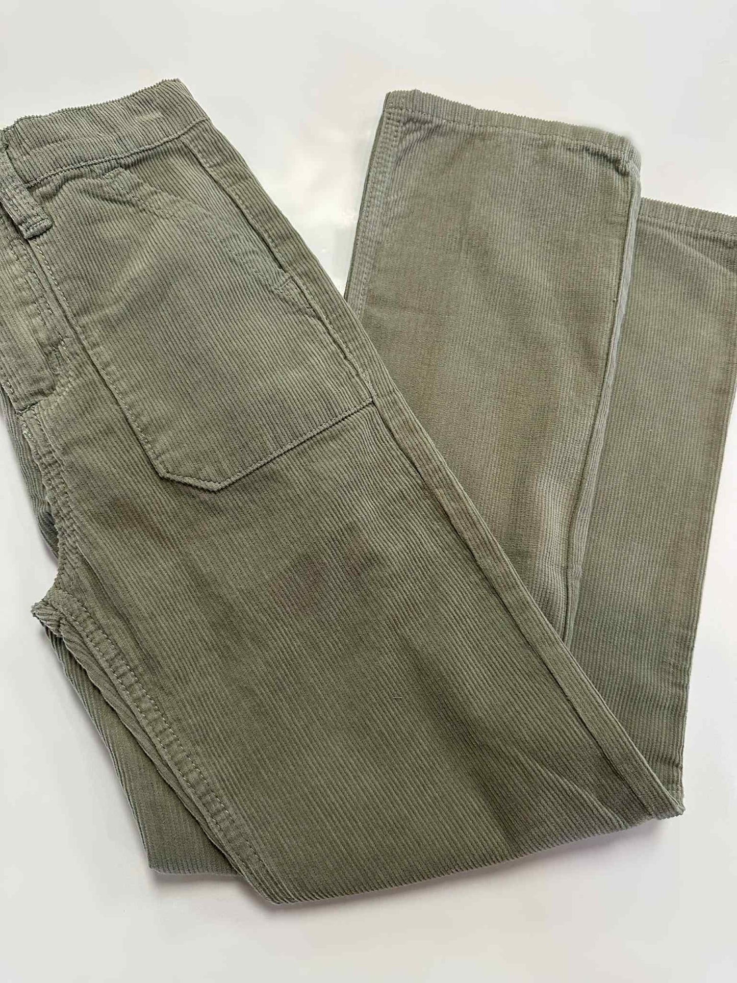 Ava Straight Leg Denim in Sage