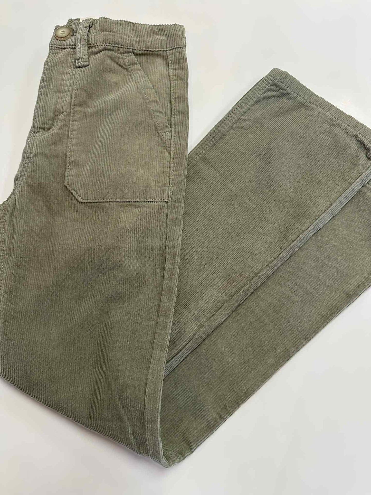 Ava Straight Leg Denim in Sage
