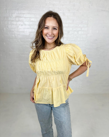 Marly Lemonade Top