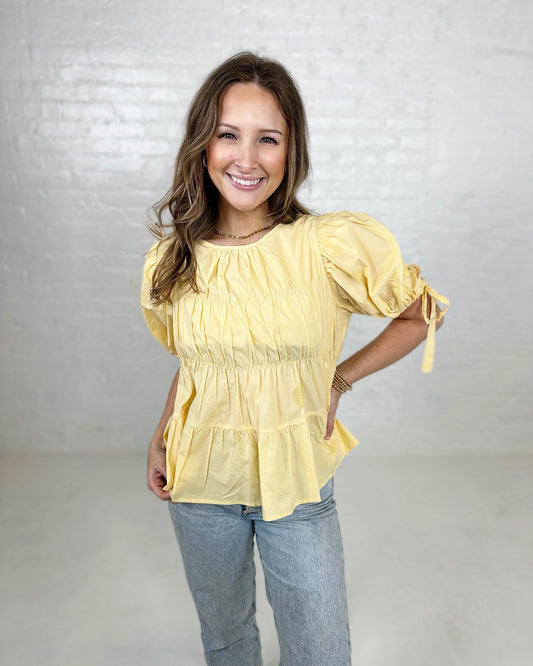 Marly Lemonade Top