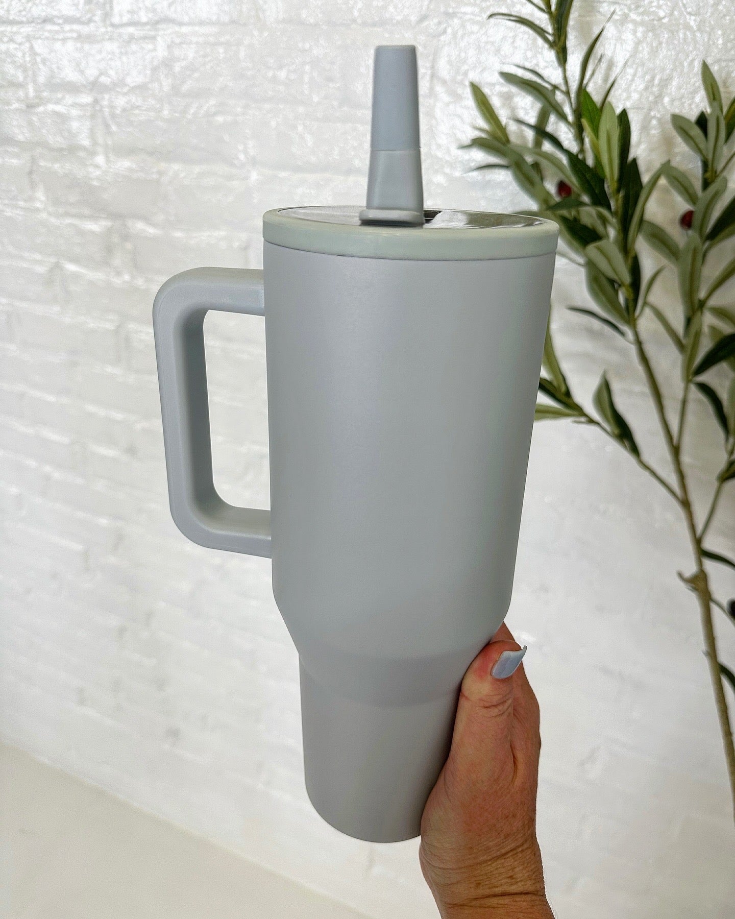 Dusty Blue 40oz Tumbler