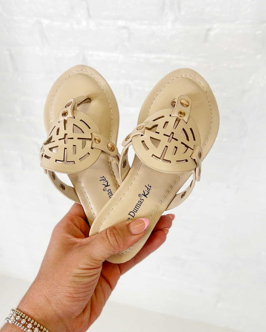 Stay Sandal in Nude