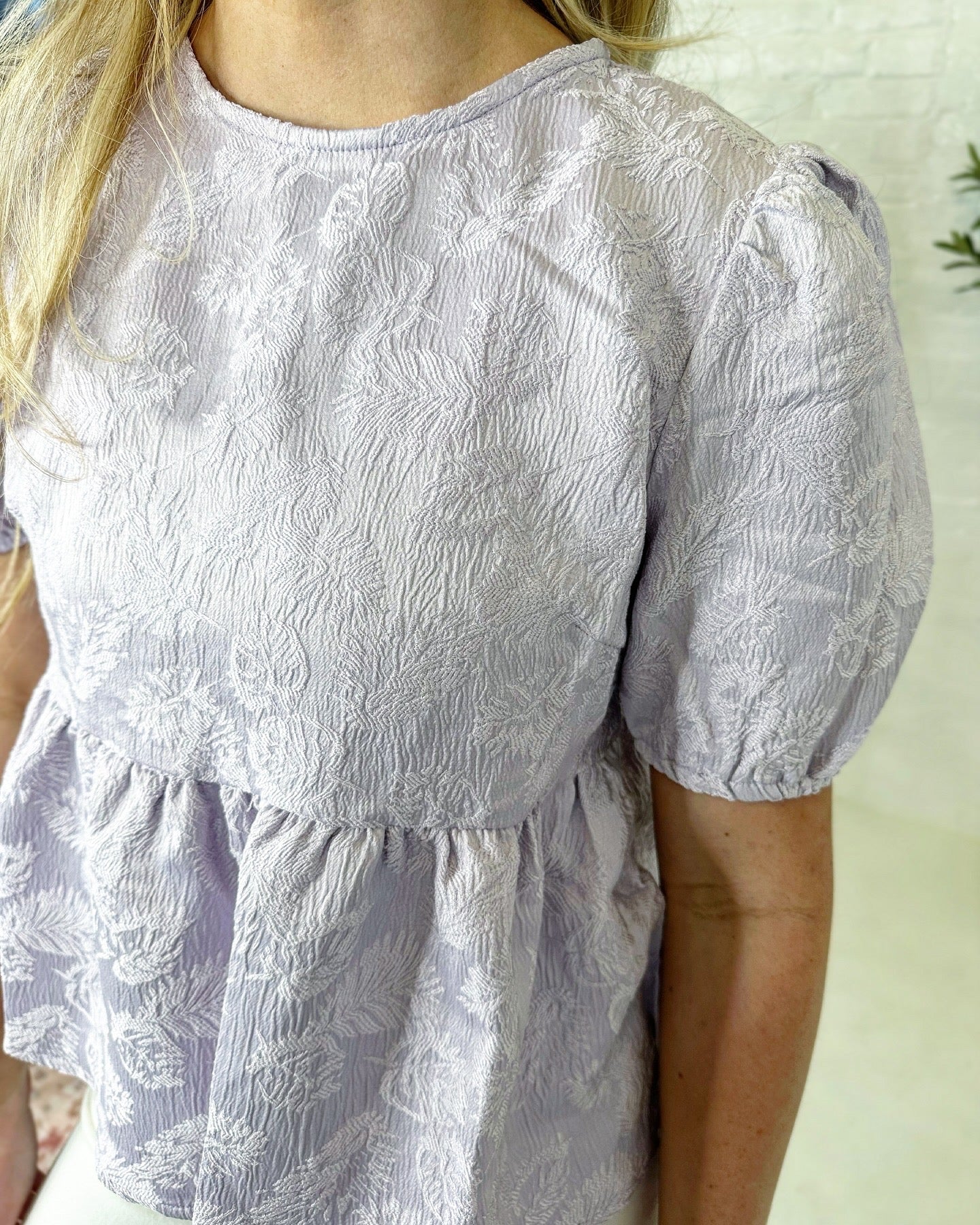 Scarlett Top in Lavender