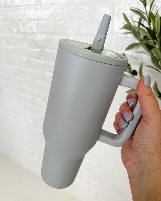 Dusty Blue 40oz Tumbler