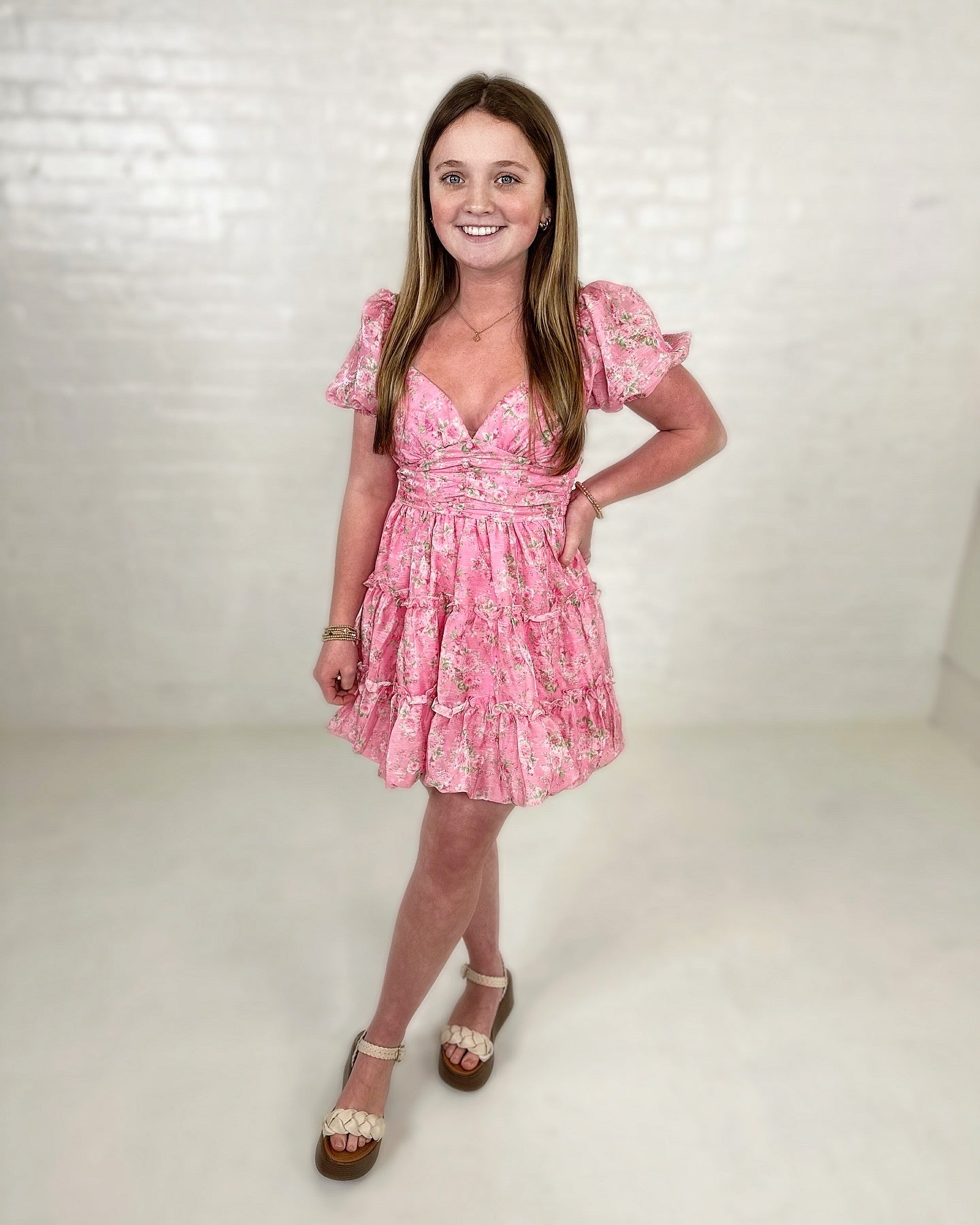 Maddi Bubble Mini Dress