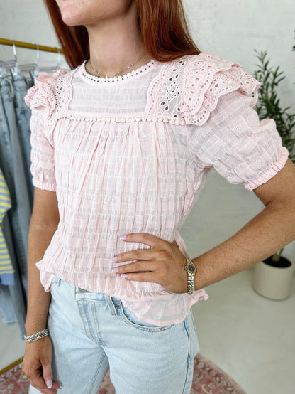 Vivian Top in Pink