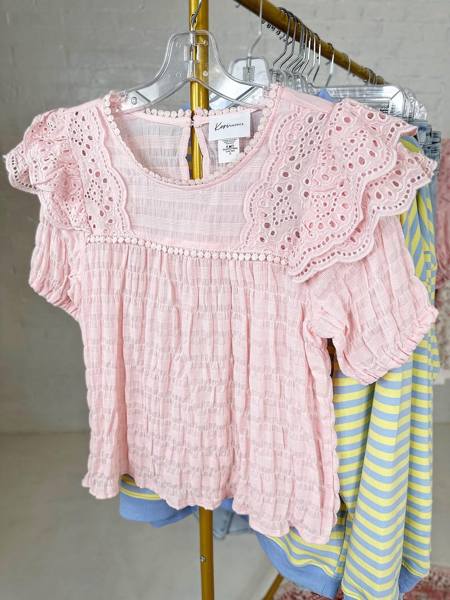 Vivian Top in Pink