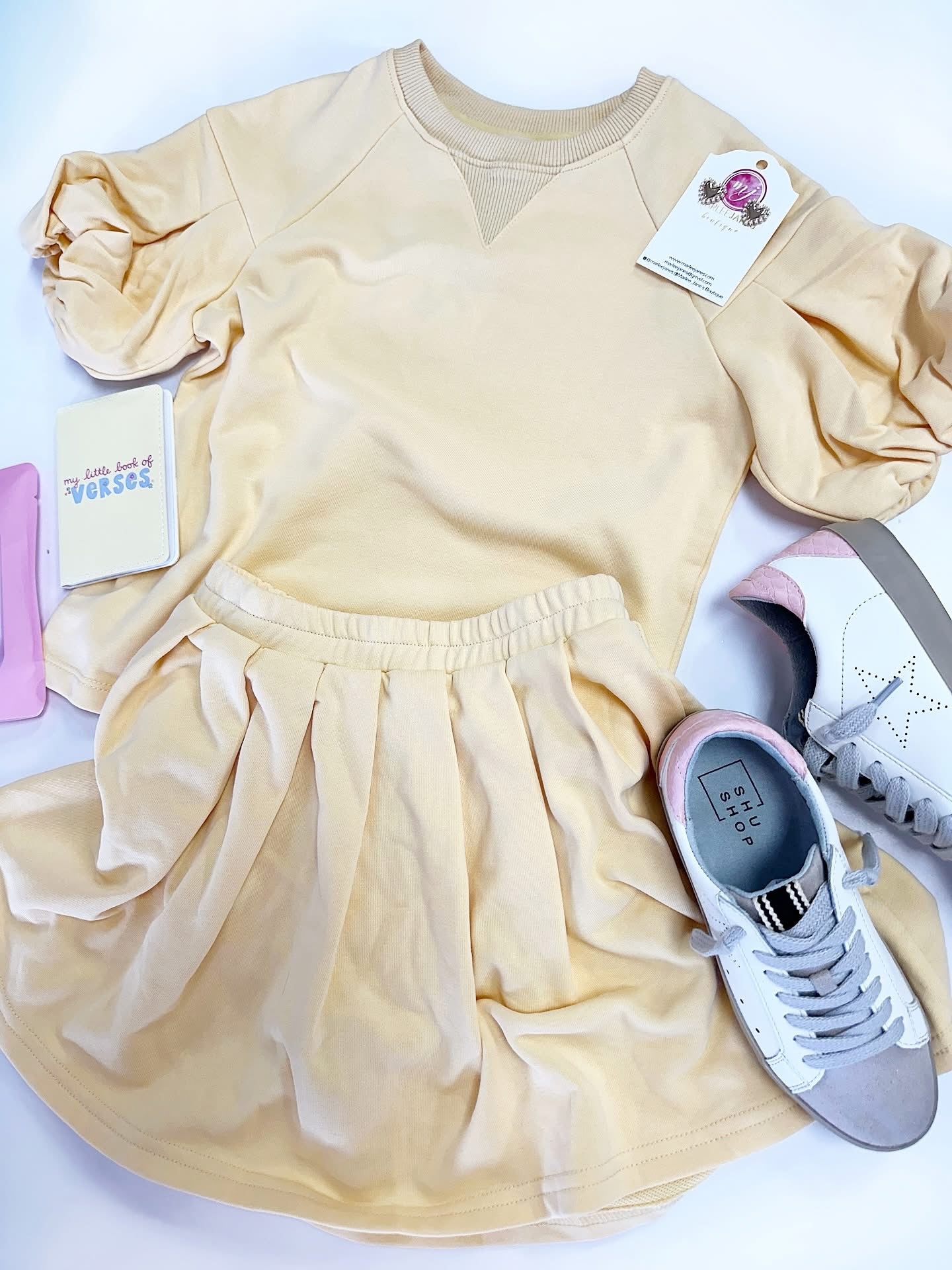 Kasey Skirt in Yellow