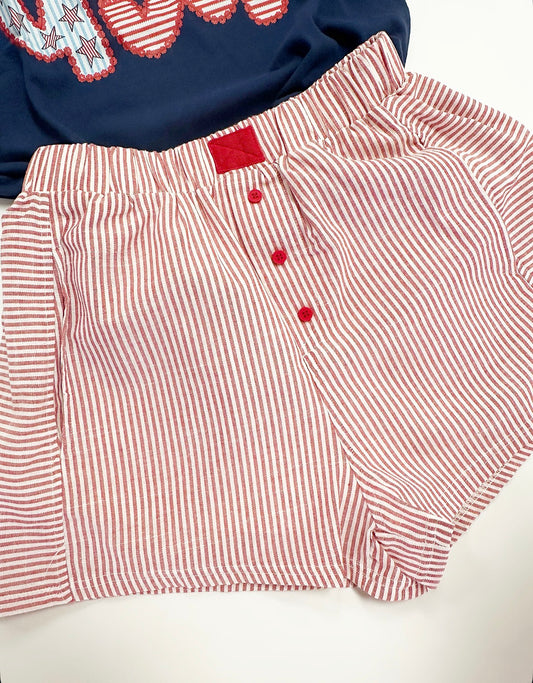 Boxer Shorts in Red