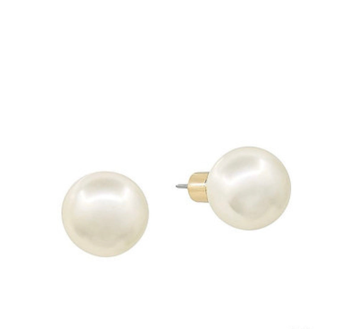 15mm pearl earrings