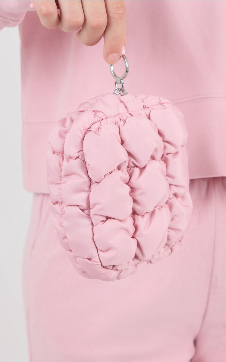 Parker Mock Neck Pullover Set in Pink