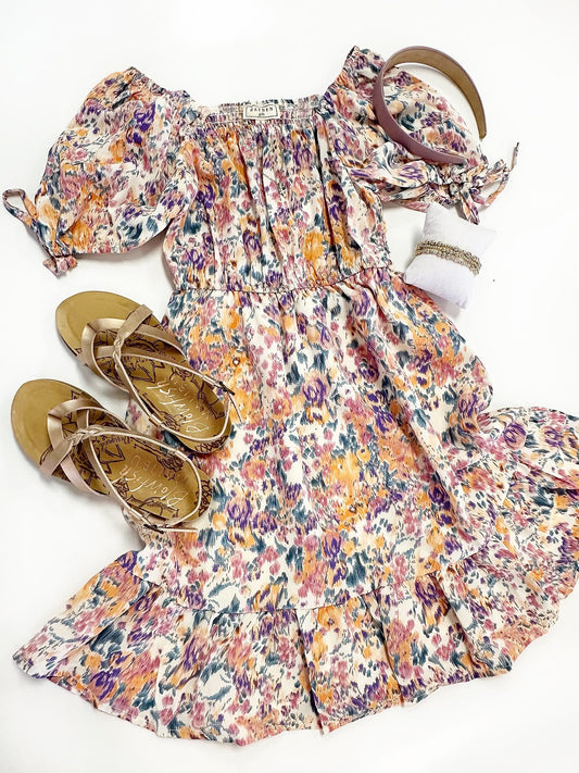 Berkley Dress in Pink Floral