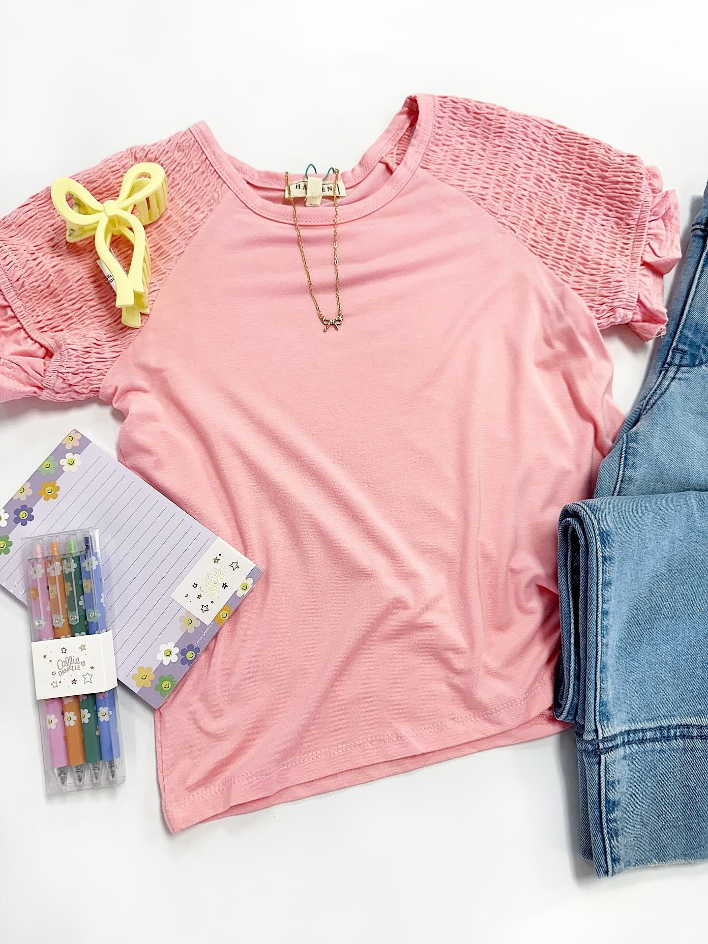 Maddy Top in Pink