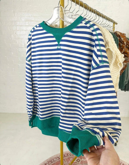All Things Stripe Sweatshirt