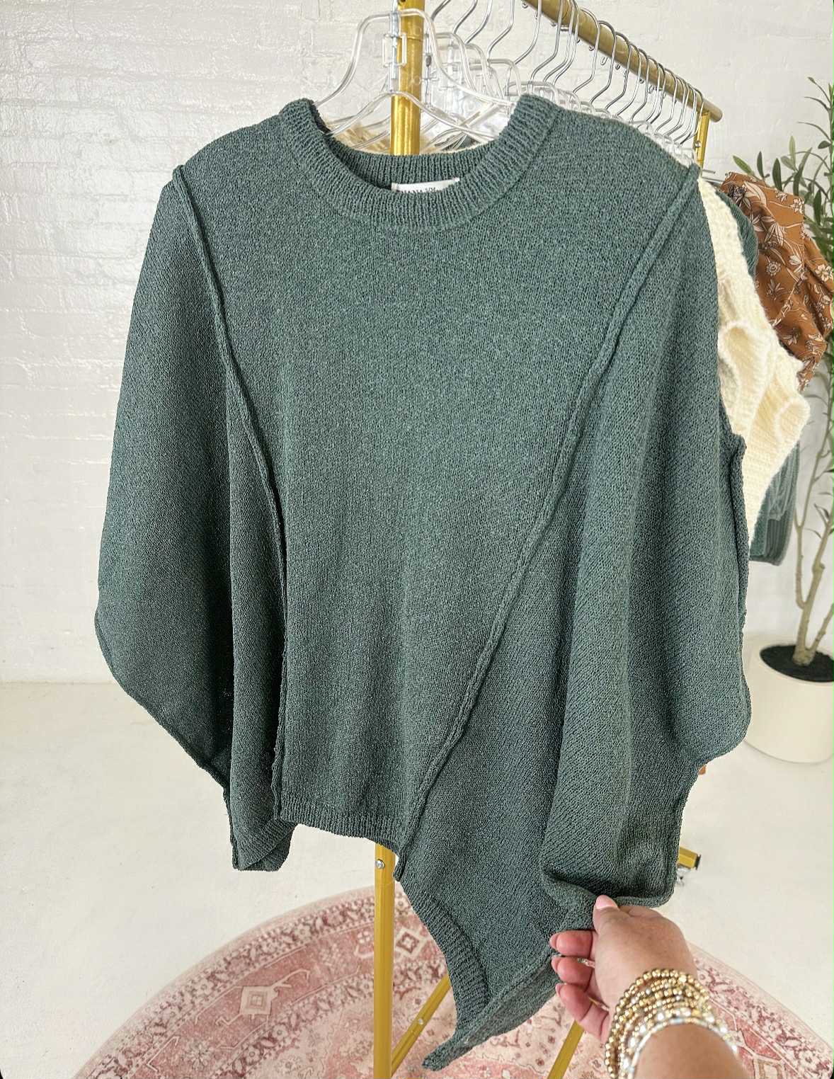 Emily Drop Shoulder Top