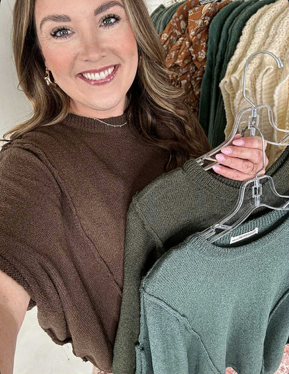 Emily Drop Shoulder Top