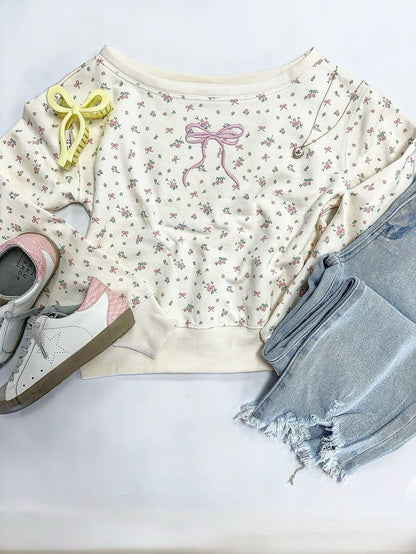 Created for Great Things Sweatshirt Pink Floral